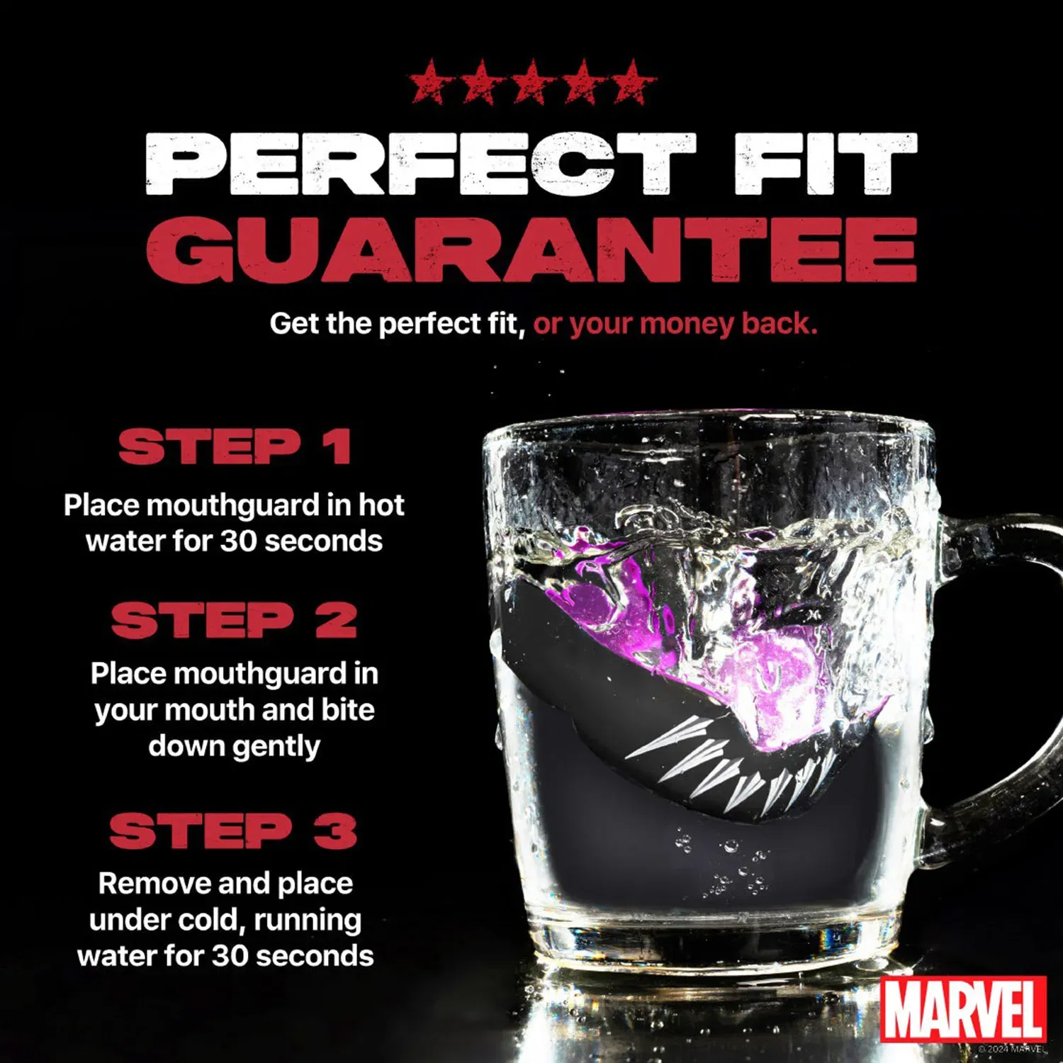 SAFEJAWZ Marvel The Black Panther Mouthguard Adults (12+)