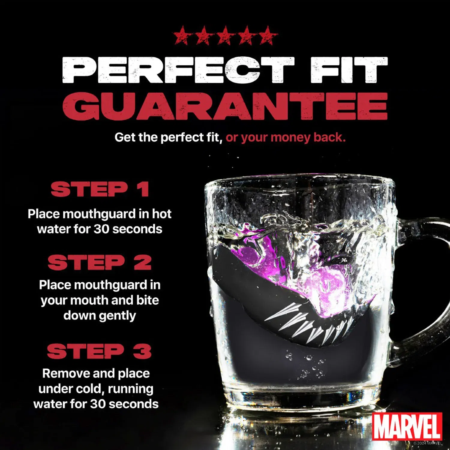 SAFEJAWZ Marvel The Black Panther Mouthguard Junior (>11)