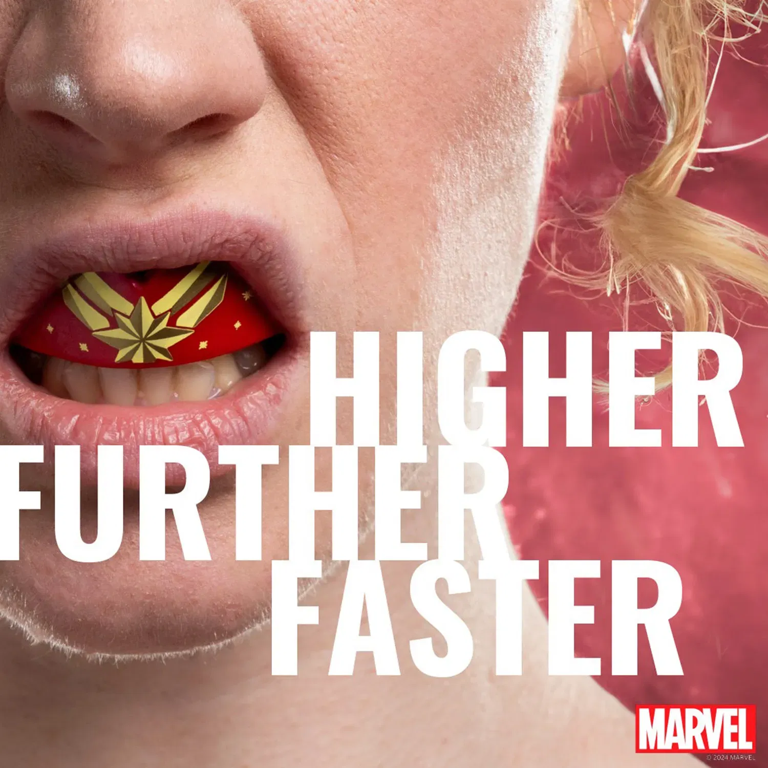 SAFEJAWZ Marvel Captain America Mouthguard Adults (12+)