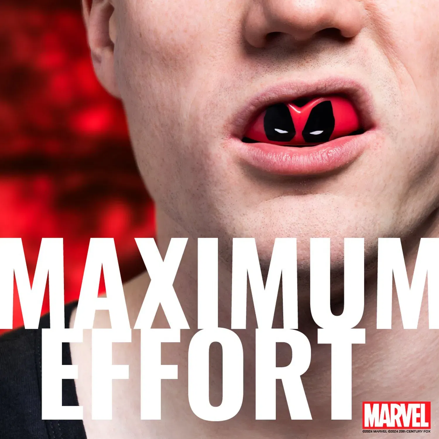 SAFEJAWZ Marvel Deadpool Mouthguard Adults (12+)