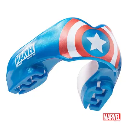 SAFEJAWZ Marvel Ortho Captain America Mouthguard O/S