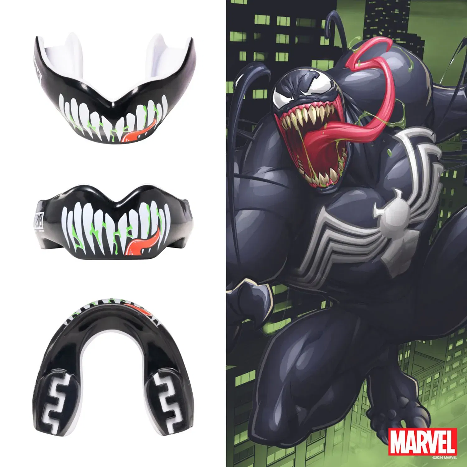 SAFEJAWZ Marvel Ortho Venom Mouthguard O/S