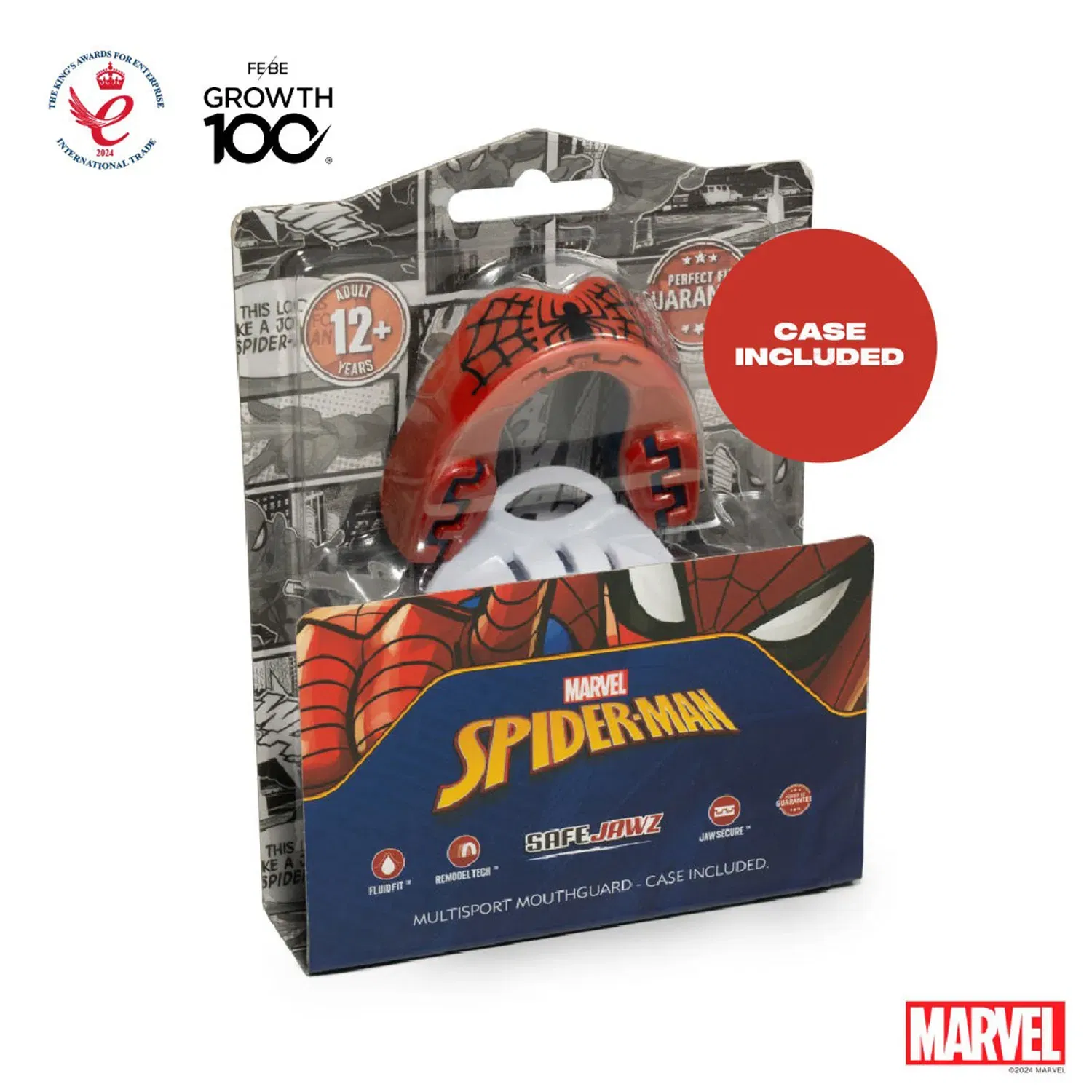SAFEJAWZ Marvel Spider-Man Mouthguard Junior (11>)