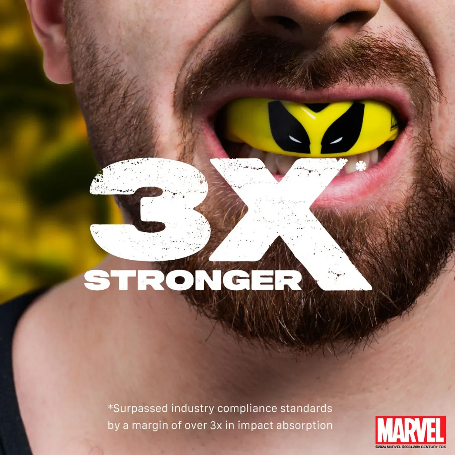 SAFEJAWZ Marvel Wolverine Mouthguard Adults (12+)