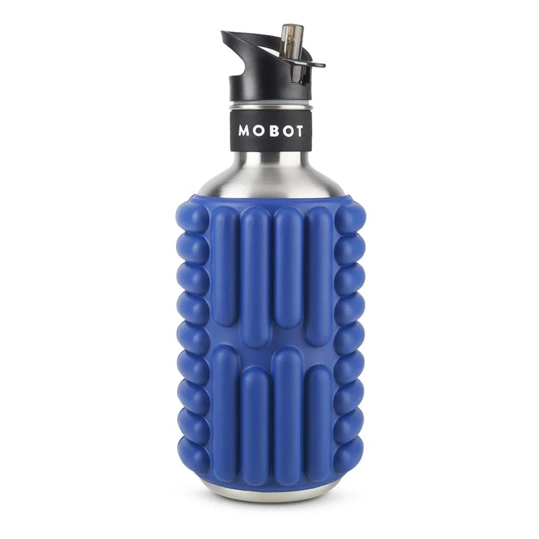 موبوت زجاجة مياه بيرثا فوم رولر من بيج - Blue Steel - 1.18L