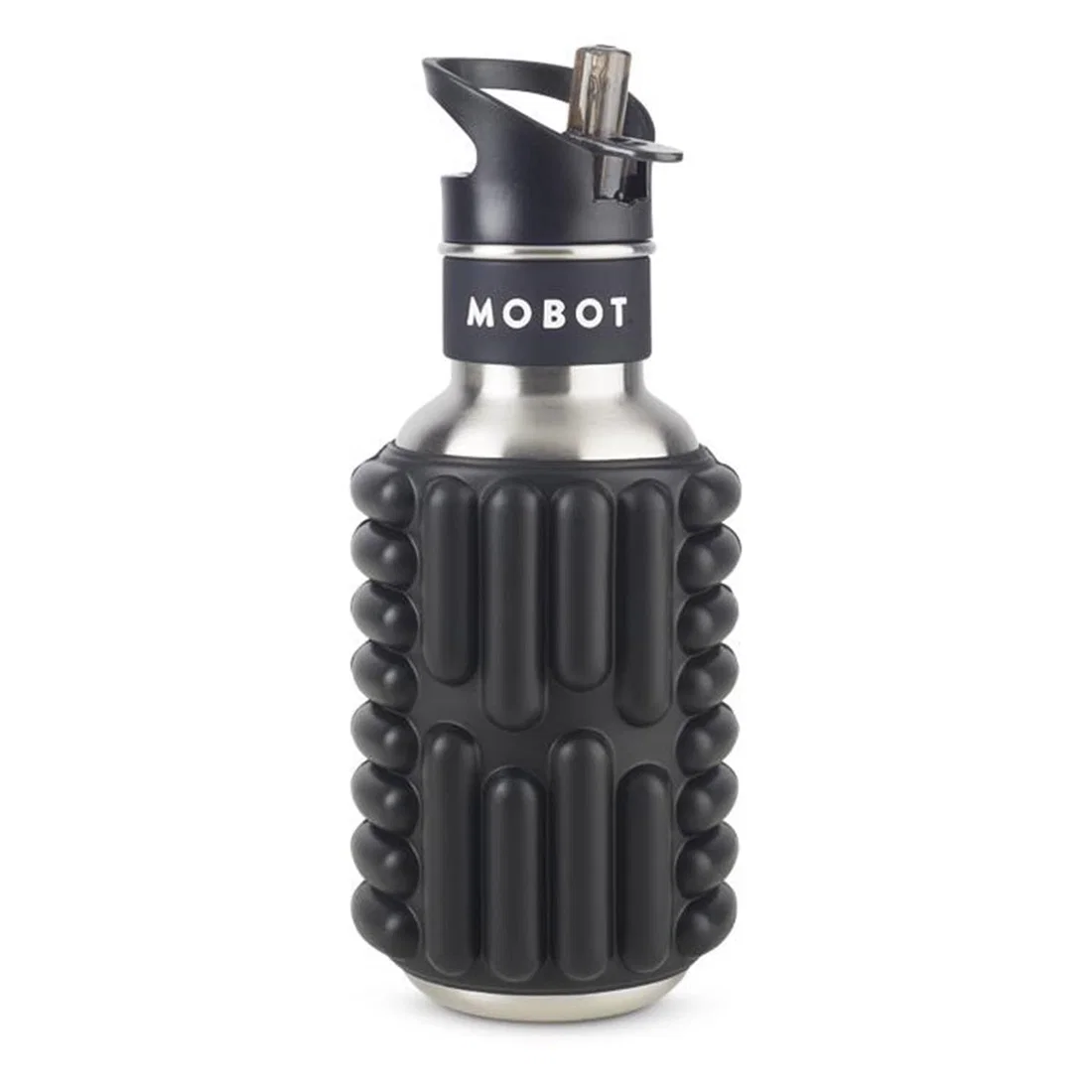 Mobot Firecracker Foam Roller Water Bottle - Black - 532.3ml