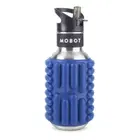 Mobot Firecracker Foam Roller Water Bottle - Blue - 532.3ml