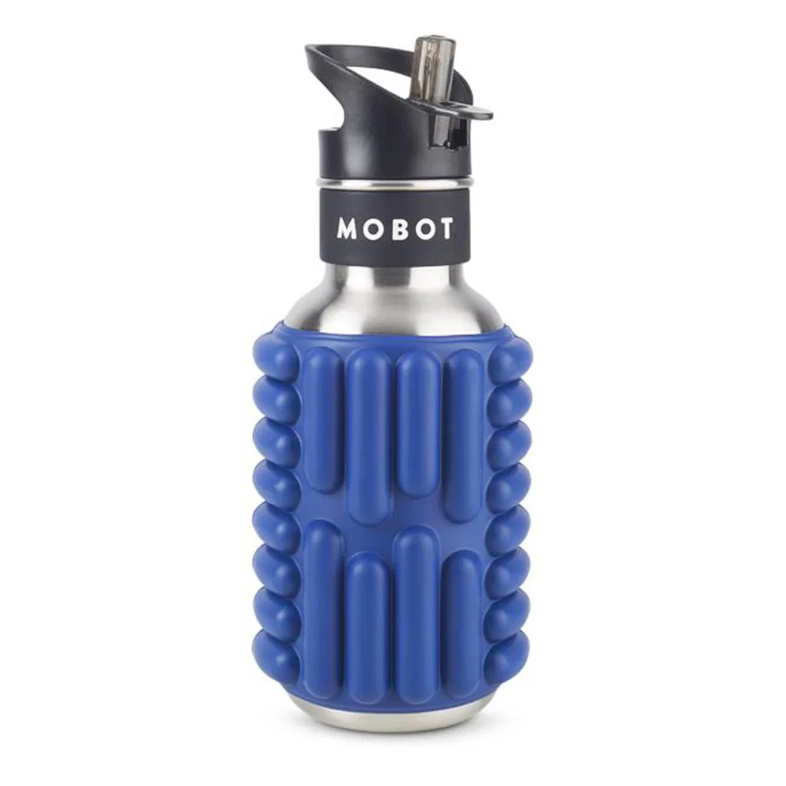Mobot Firecracker Foam Roller Water Bottle - Blue - 532.3ml