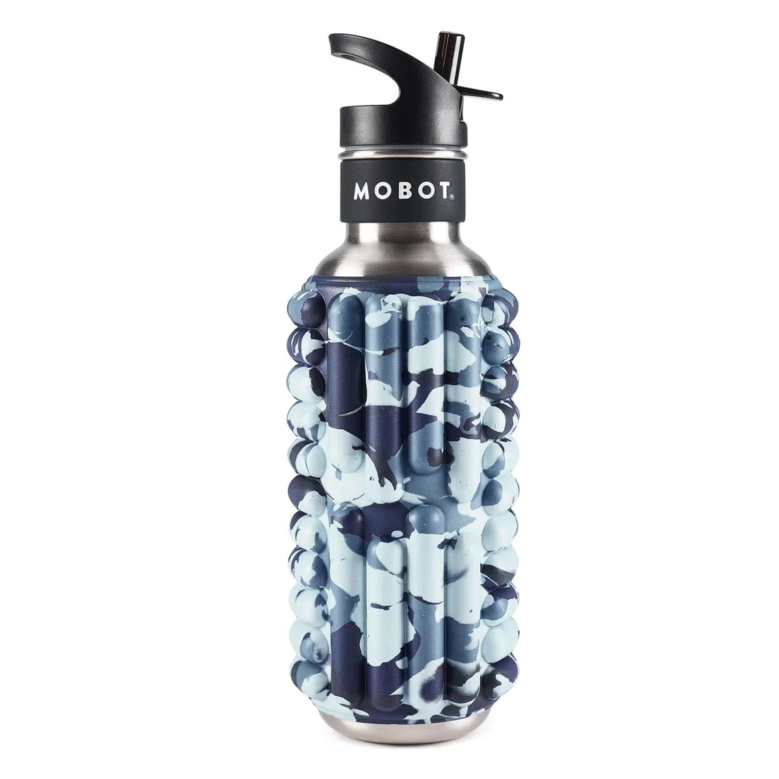 Mobot Grace Foam Roller Water Bottle - Marine - 798.4ml