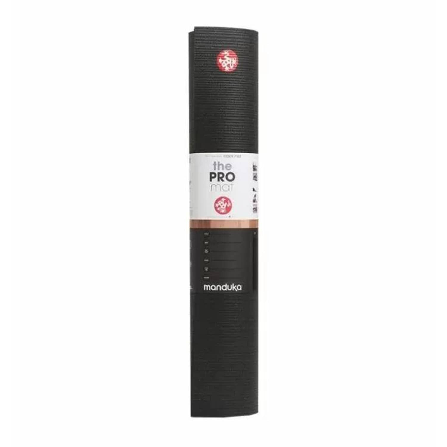 Manduka Pro Yoga Mat 6mm Thickness 71 Inch Long - Black