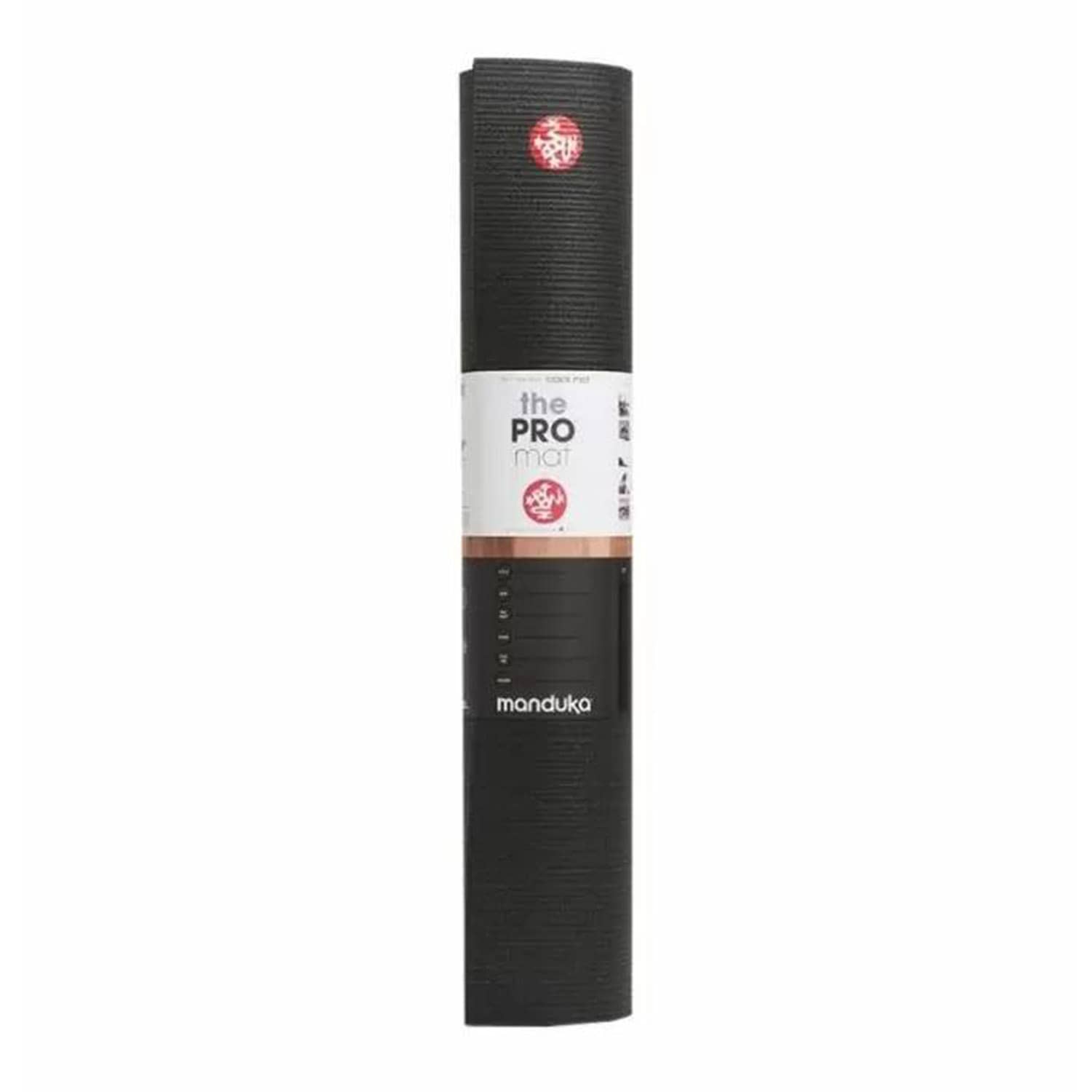 Manduka Pro Yoga Mat 6mm Thickness 85 Inch Long - Black
