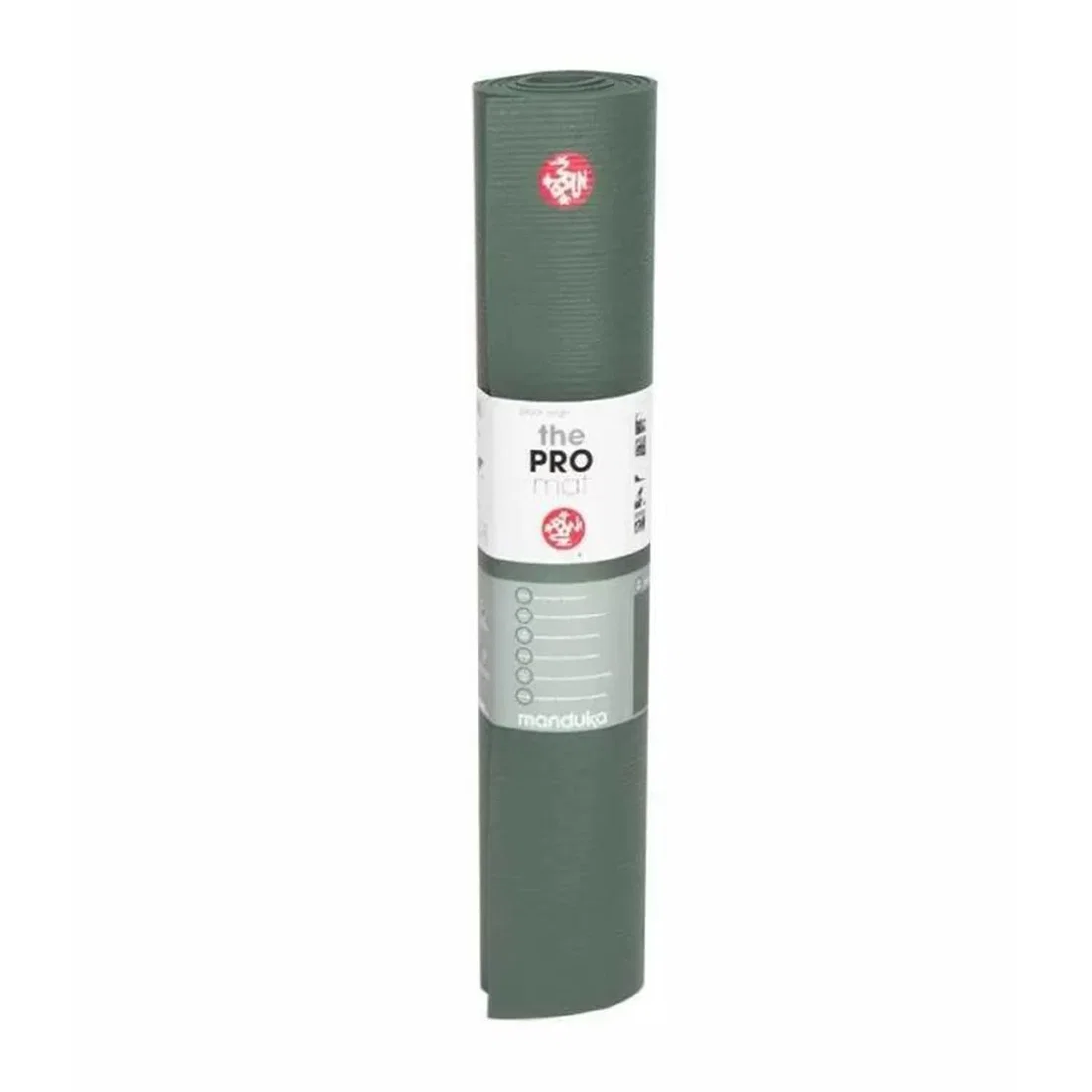 Manduka Pro Yoga Mat 6mm Thickness 85 Inch Long - Sage