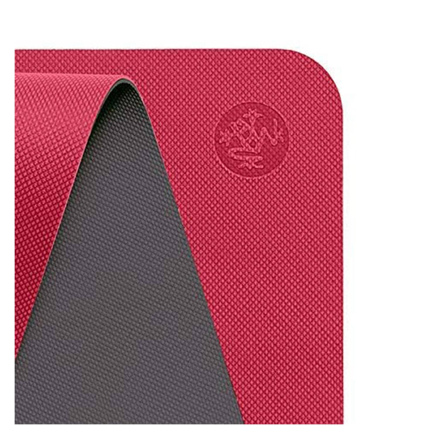 Manduka Begin Yoga Mat 5mm Thickness 68 Inch Long - Dark Pink