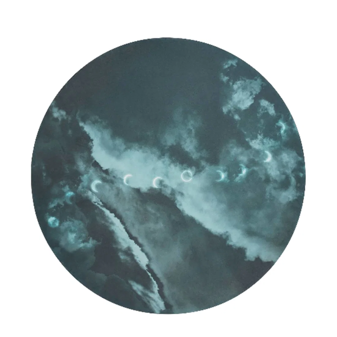 Manduka Equa Eko Round Yoga Mat 3mm Thickness 59 Inch Long - Luna Night