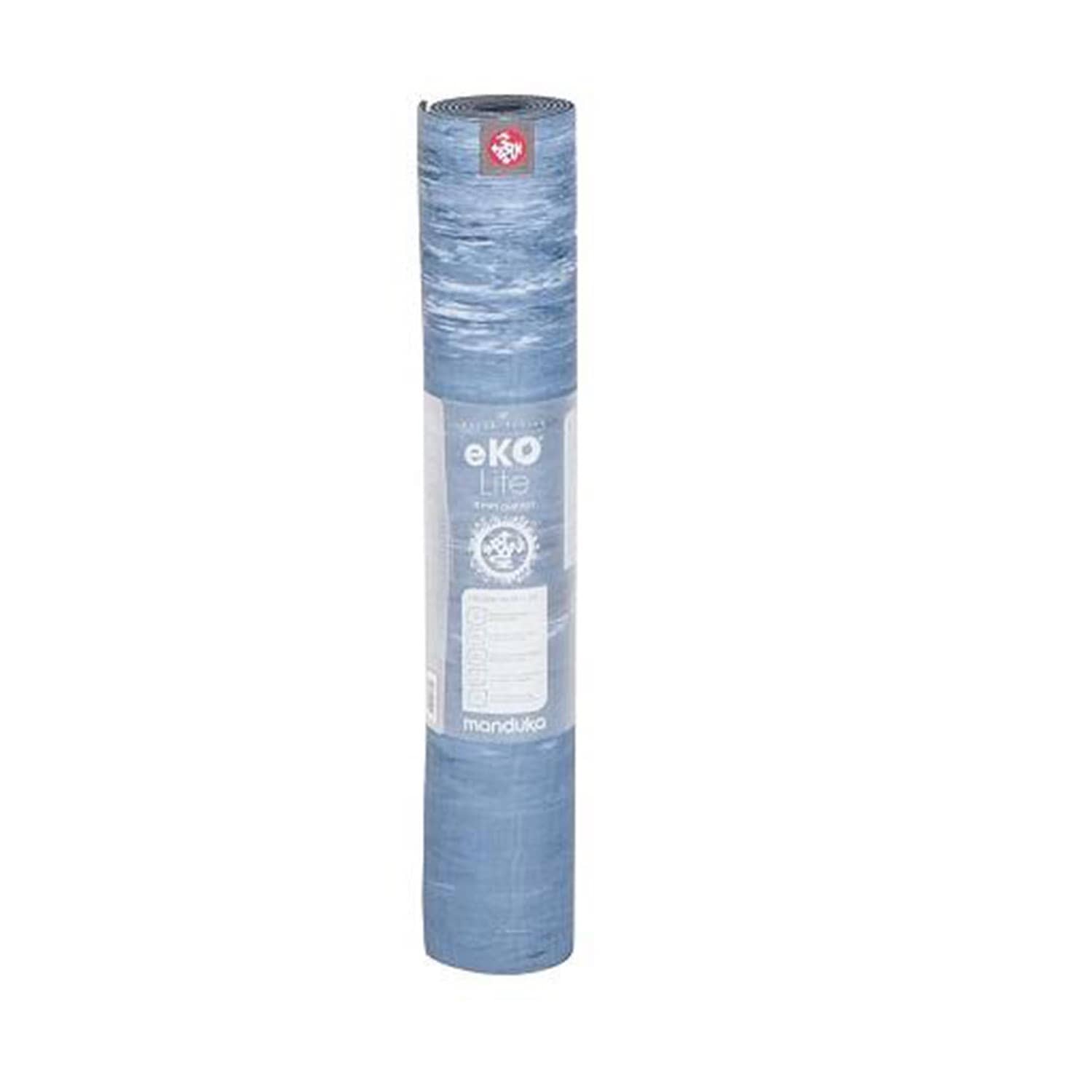 Manduka Eko Lite Yoga Mat 4mm Thickness 71 Inch Long - Ebb