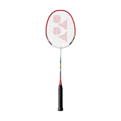 يونيكس مضرب كرة الريشة ماسل باور 5 - White and Red