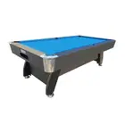 Murano 8 Feet Wooden Billiard Table with all Accessories, Blue