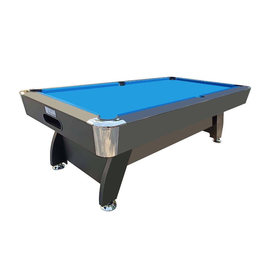 Murano 8 Feet Wooden Billiard Table with all Accessories, Blue