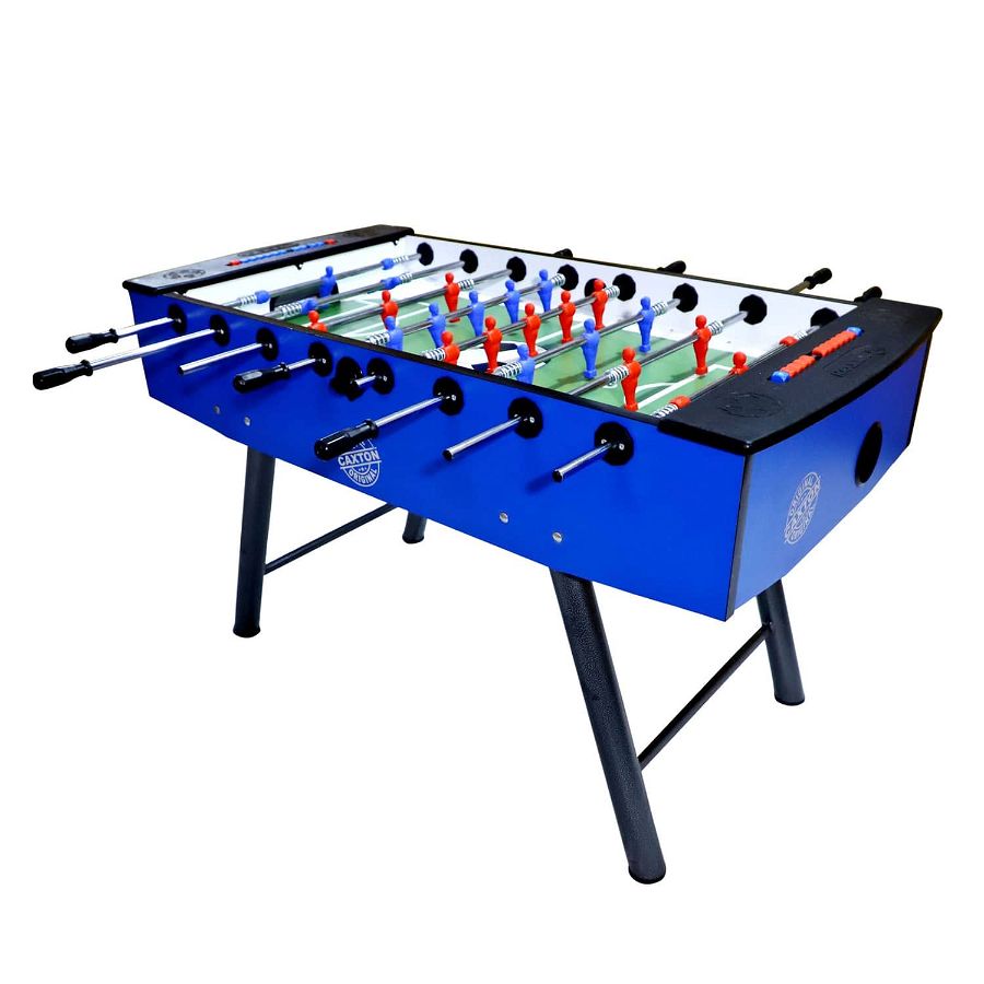 Murano Football Table with Cover & Glass Surface - Italian Style Players