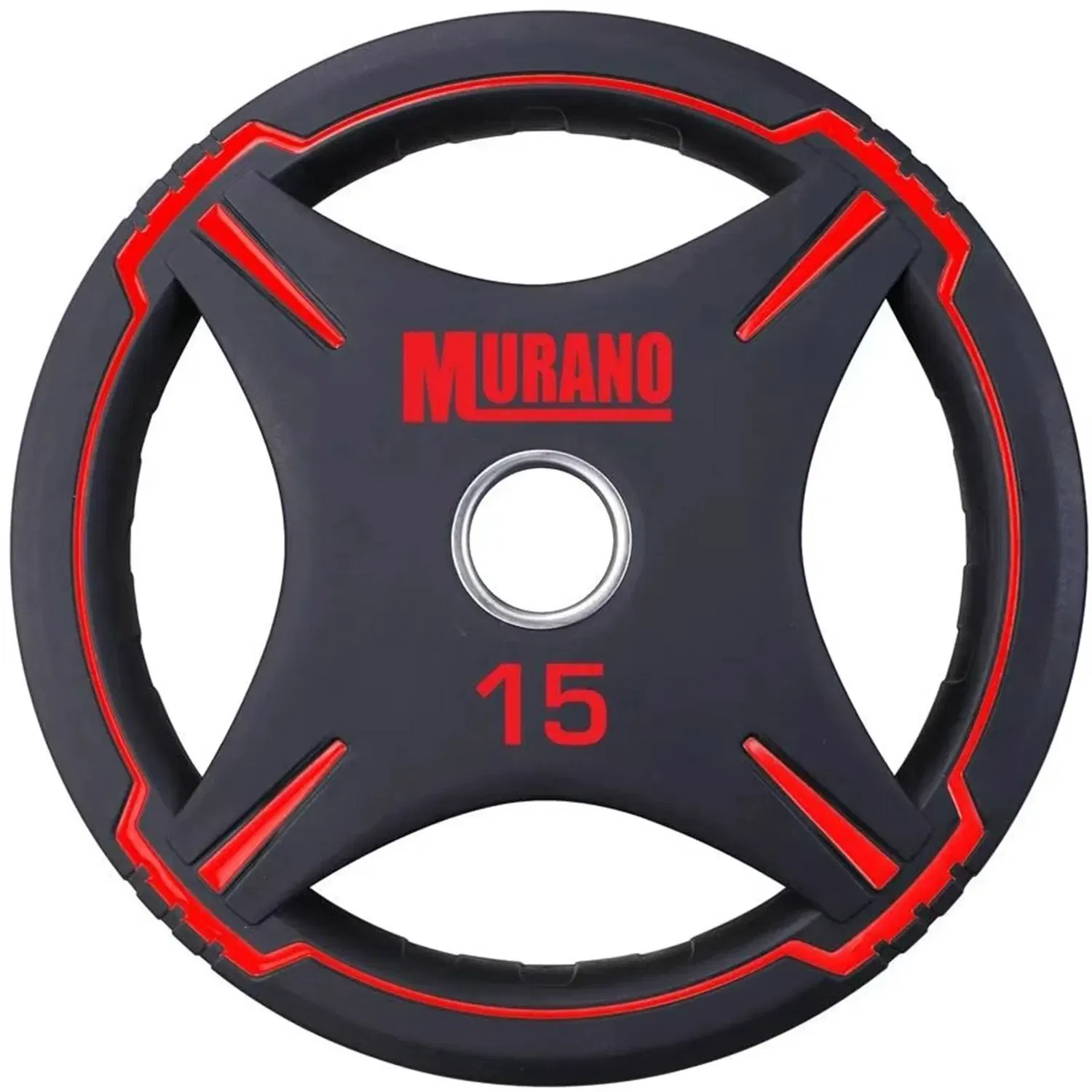 Murano TPU Olympic Rubber Weight - 15 Kg