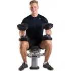 MX Select 55 Adjustable Dumbbell Set With Stand 10-55 lbs