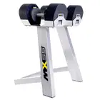 MX Select 55 Adjustable Dumbbell Set With Stand 10-55 lbs