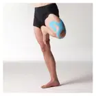 SpiderTech Kinesiology Tape Upper Knee PreCut (6 Pieces) - Blue