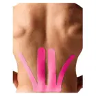 سبايدرتك شريط علم الحركة أسفل الظهر مقطوع مسبقًا (6 قطع) - Pink