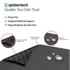 SpiderTech Kinesiology Tape Elbow PreCut (6 Pieces) - Black
