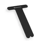 SpiderTech Kinesiology Tape Elbow PreCut (6 Pieces) - Black