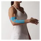 SpiderTech Kinesiology Tape Elbow PreCut (6 Pieces) - Blue