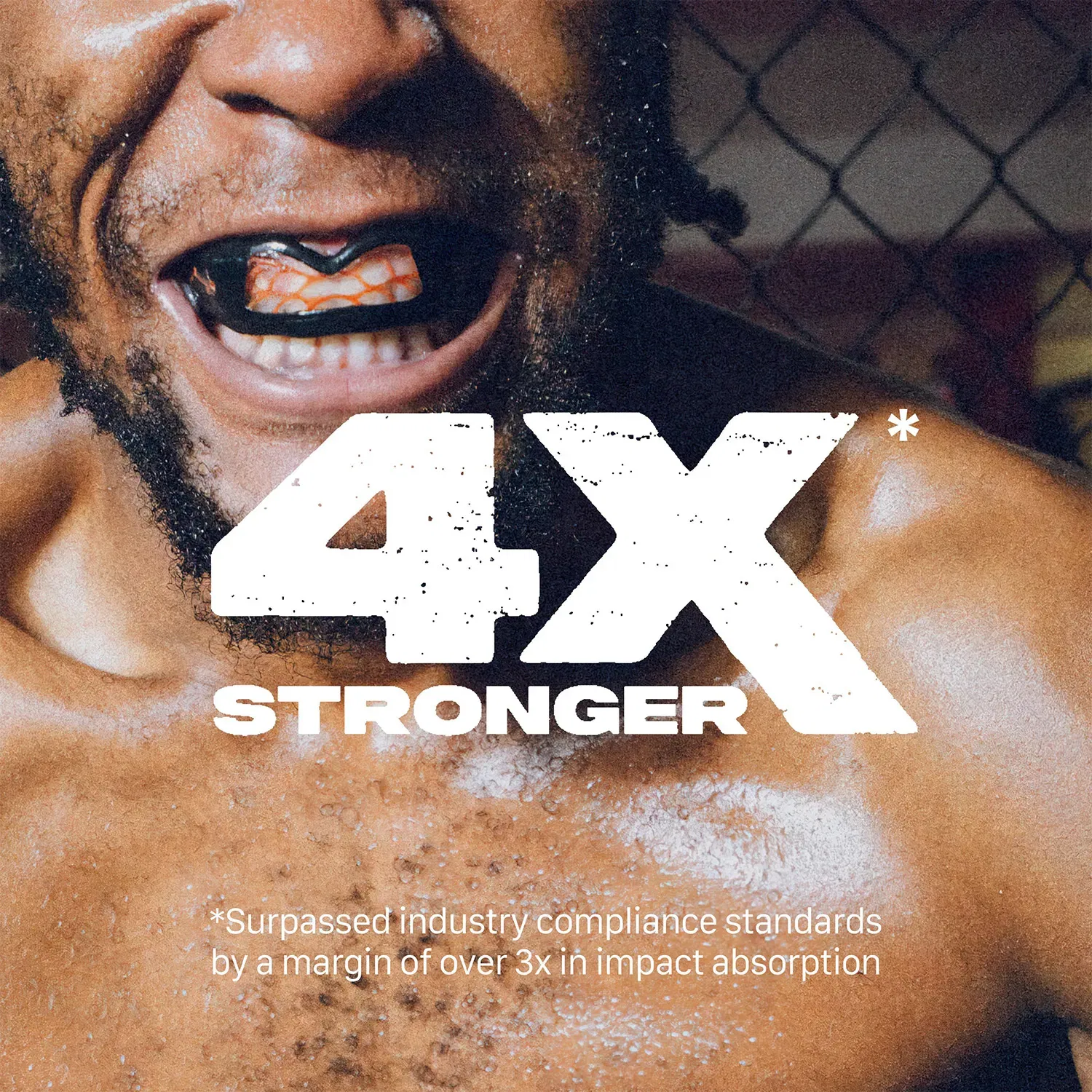 SAFEJAWZ Nitro Series Black and Red - Adult (12+)