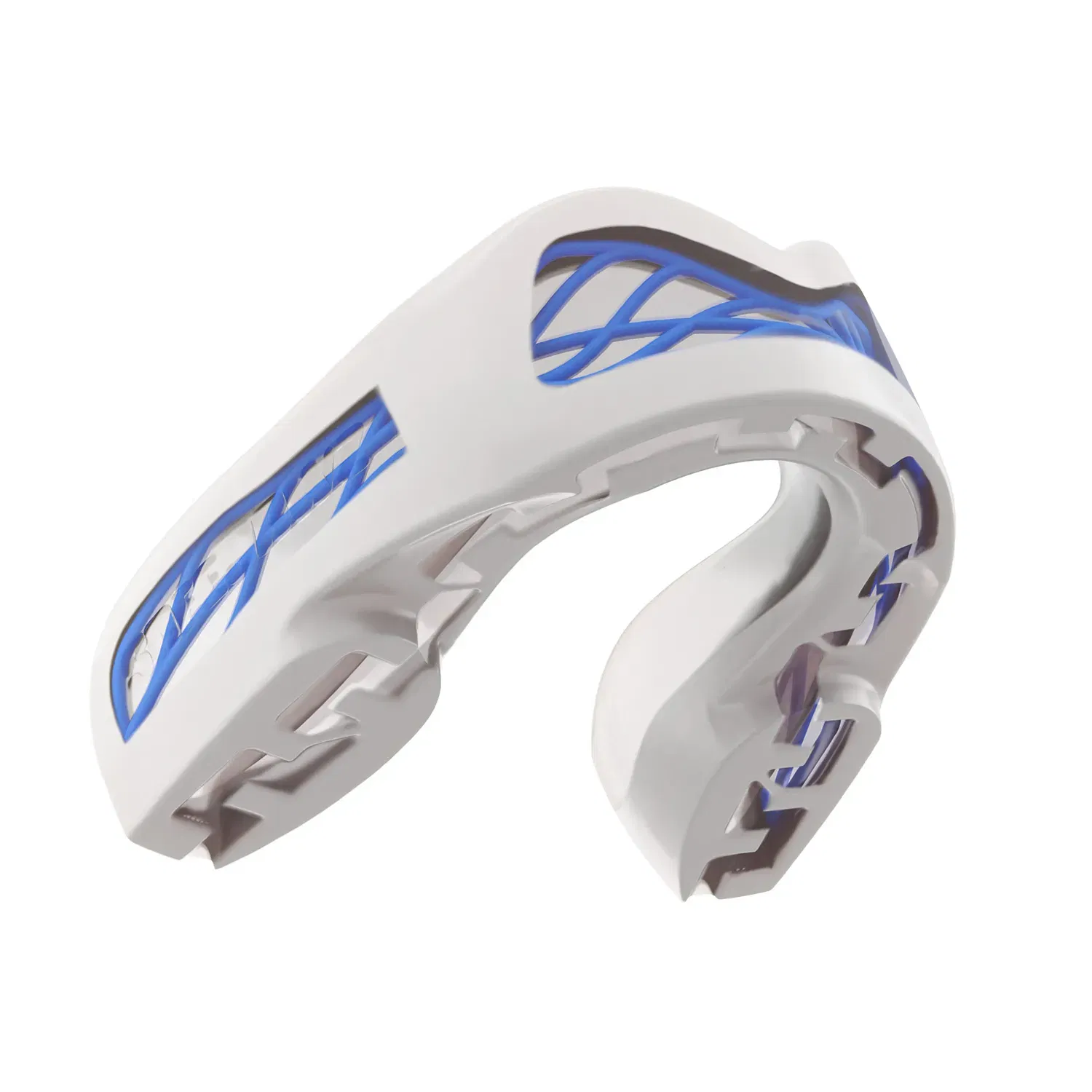 SAFEJAWZ Nitro Series White & Blue - Adult (12+)