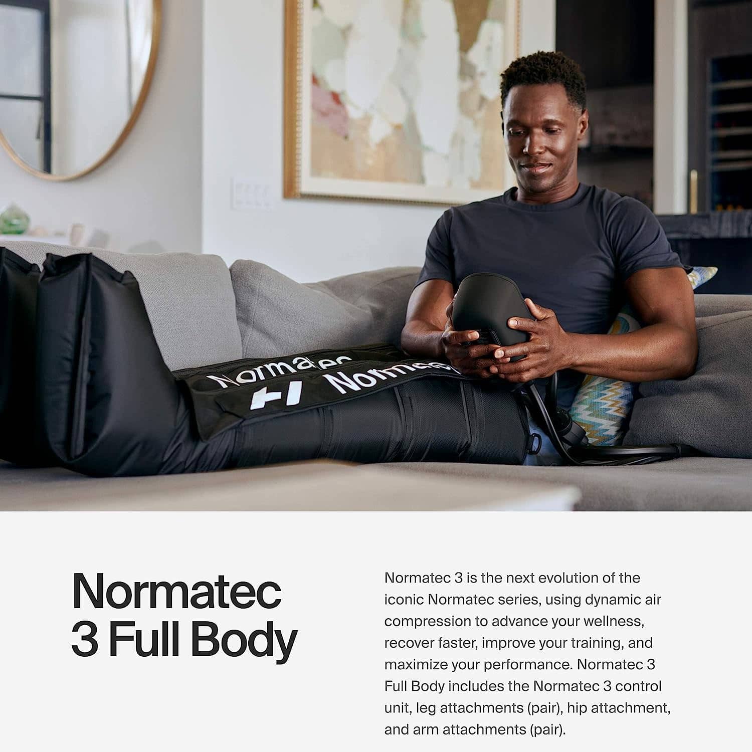 Hyperice Normatech 3 Combo Pack With Legs, Hips and Arms