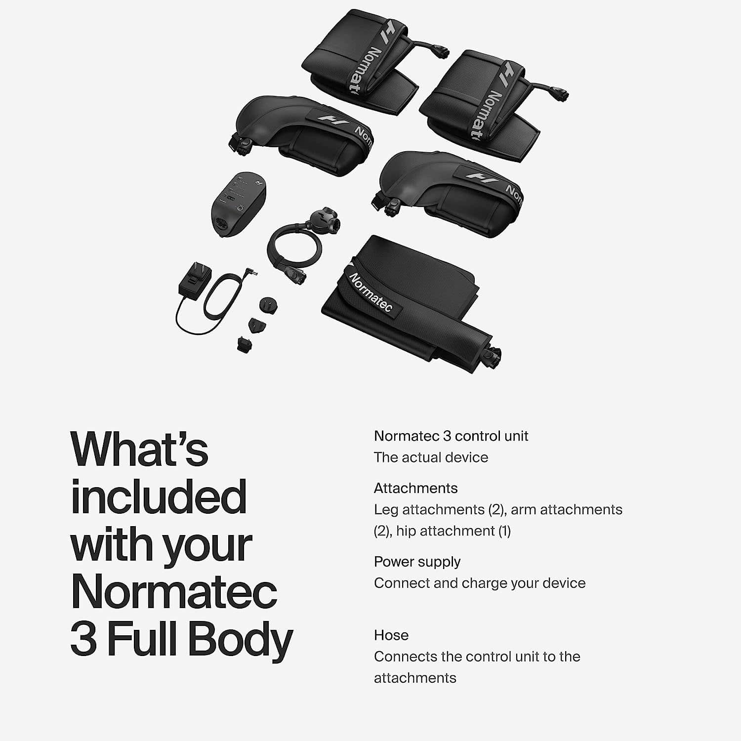 Hyperice Normatech 3 Combo Pack With Legs, Hips and Arms