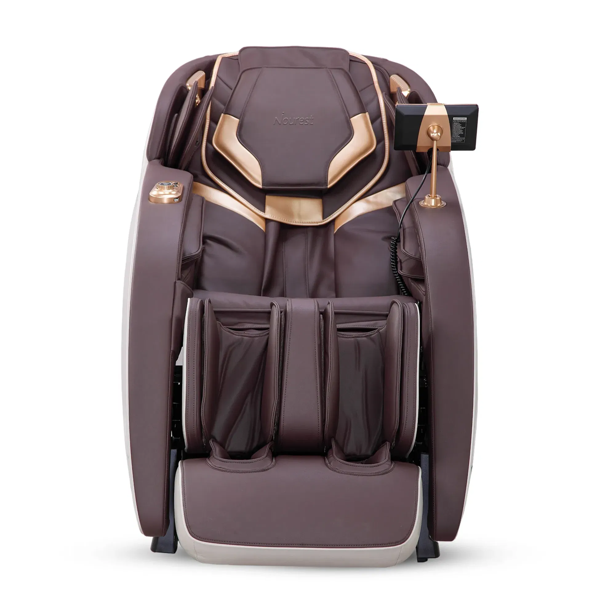 Nourest Nova 4D Full Body Massage Chair With Voice Control  - Brown