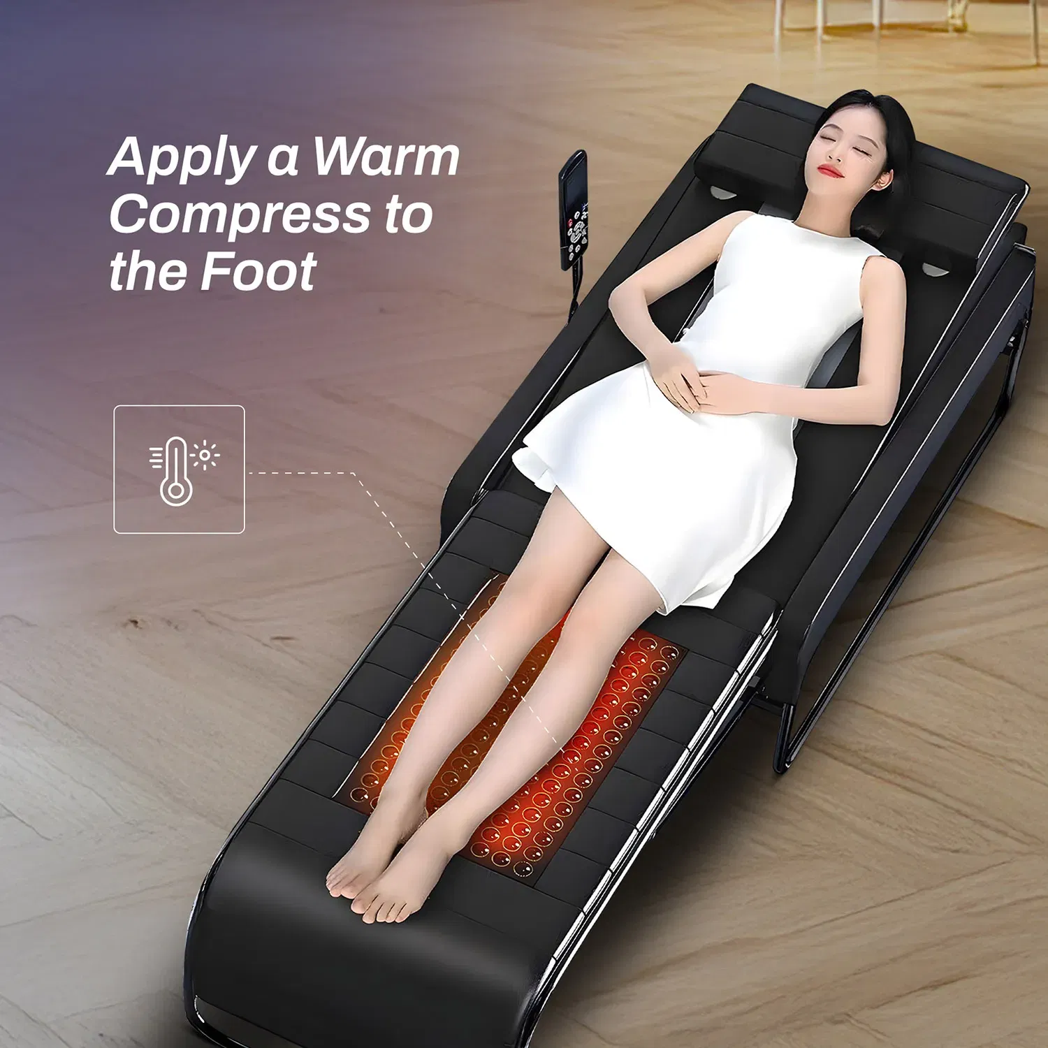Nourest M4 Therapeutic Massage Bed with Jade Stone Roller