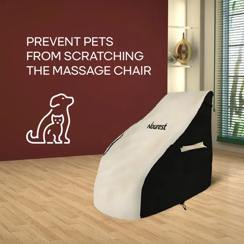 Nourest Massage Chair Cover- Premium Quality, Waterproof and Dustproof Protector-Medium (140x78x127cm)