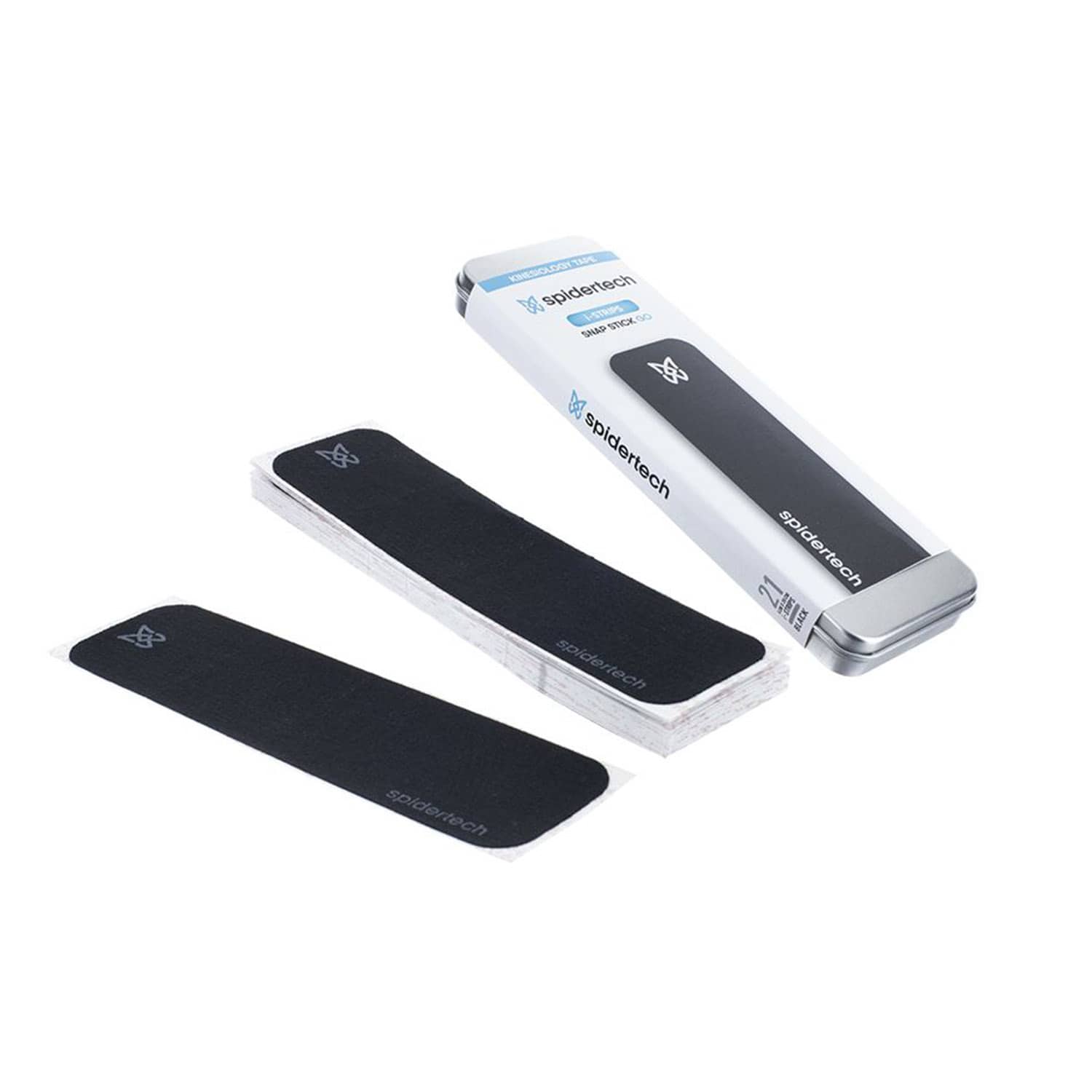 سبايدرتك شريط علم الحركة i-STRIP مقطوع مسبقًا (20 قطعة) - Black