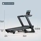 NordicTrack Commercial 1750 - Foldable Home Running Treadmill with 16" Pivoting Touchscreen