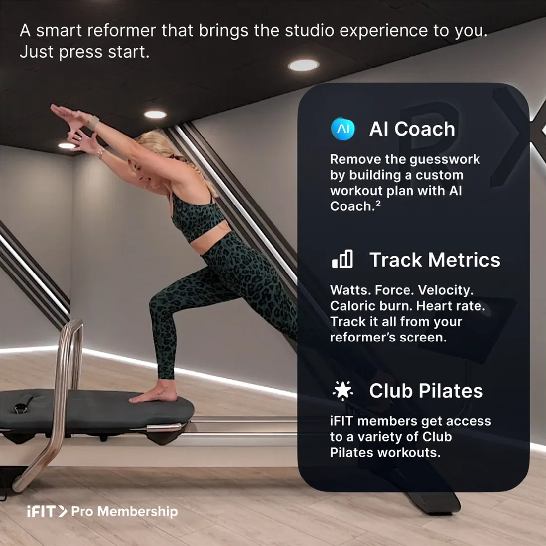 NordicTrack Ultra 1 Smart Pilates Features