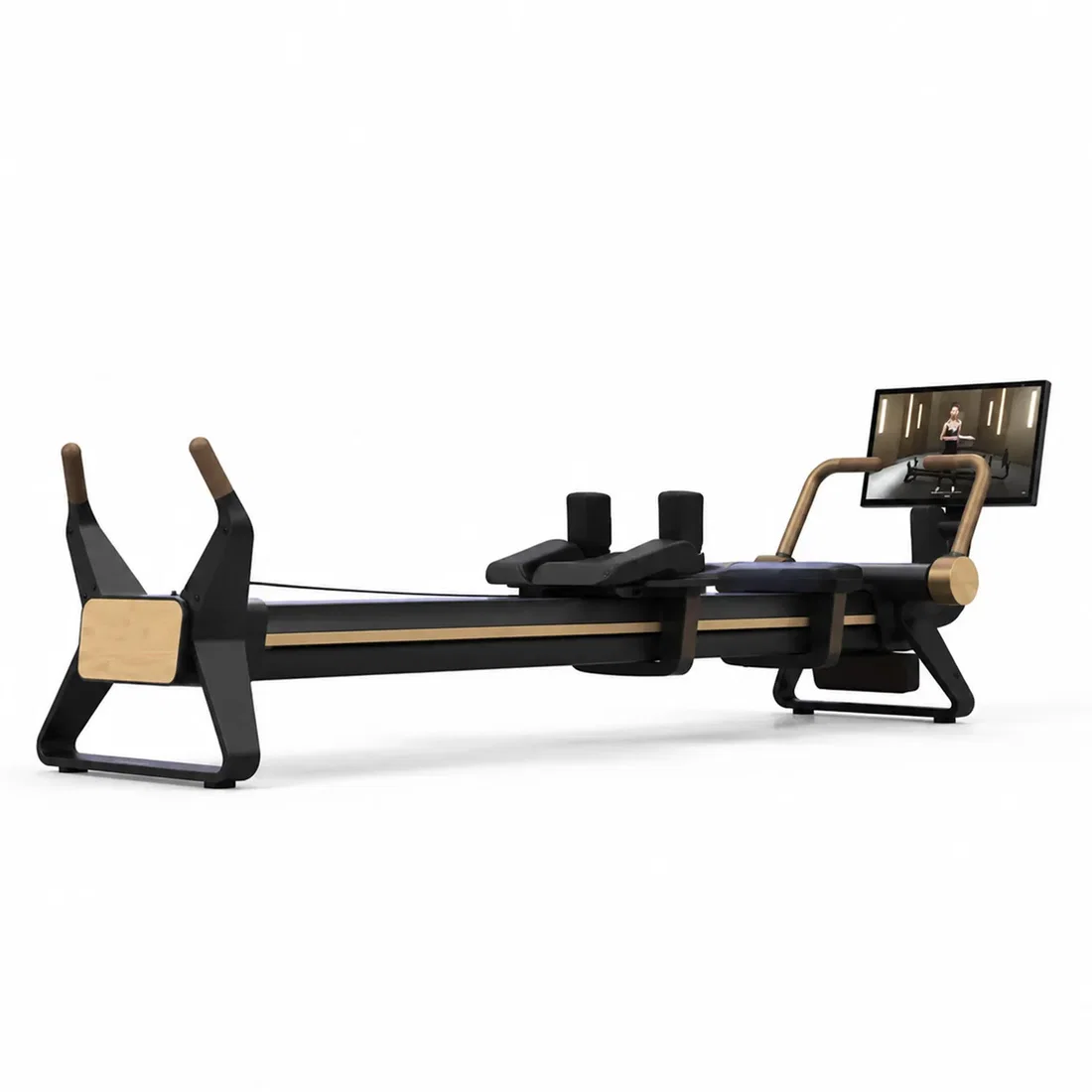NordicTrack Ultra 1 Pilates Reformer with 24-Inch HD Touchscreen & Push-Button Resistance