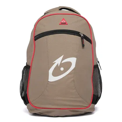 ONS Zippy Bag - Grey-Red