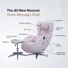 Nourest Orion 3D Rocking Recline Massage chair With Ottoman - Pink