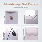 Nourest Orion 3D Rocking Recline Massage chair With Ottoman - Pink