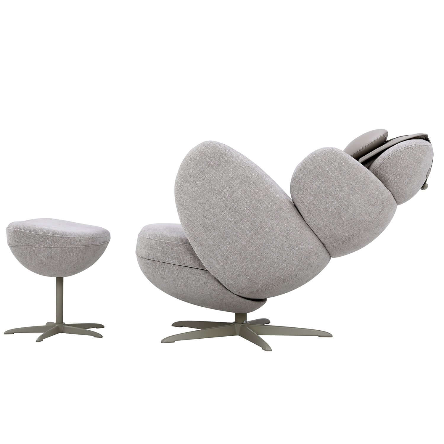 نوريست Orion Pro Automatic Recliner Massage chair With Ottoman - Cream