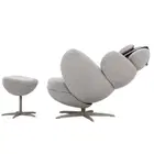 Nourest Orion Pro Automatic Recliner Massage chair With Ottoman - Cream