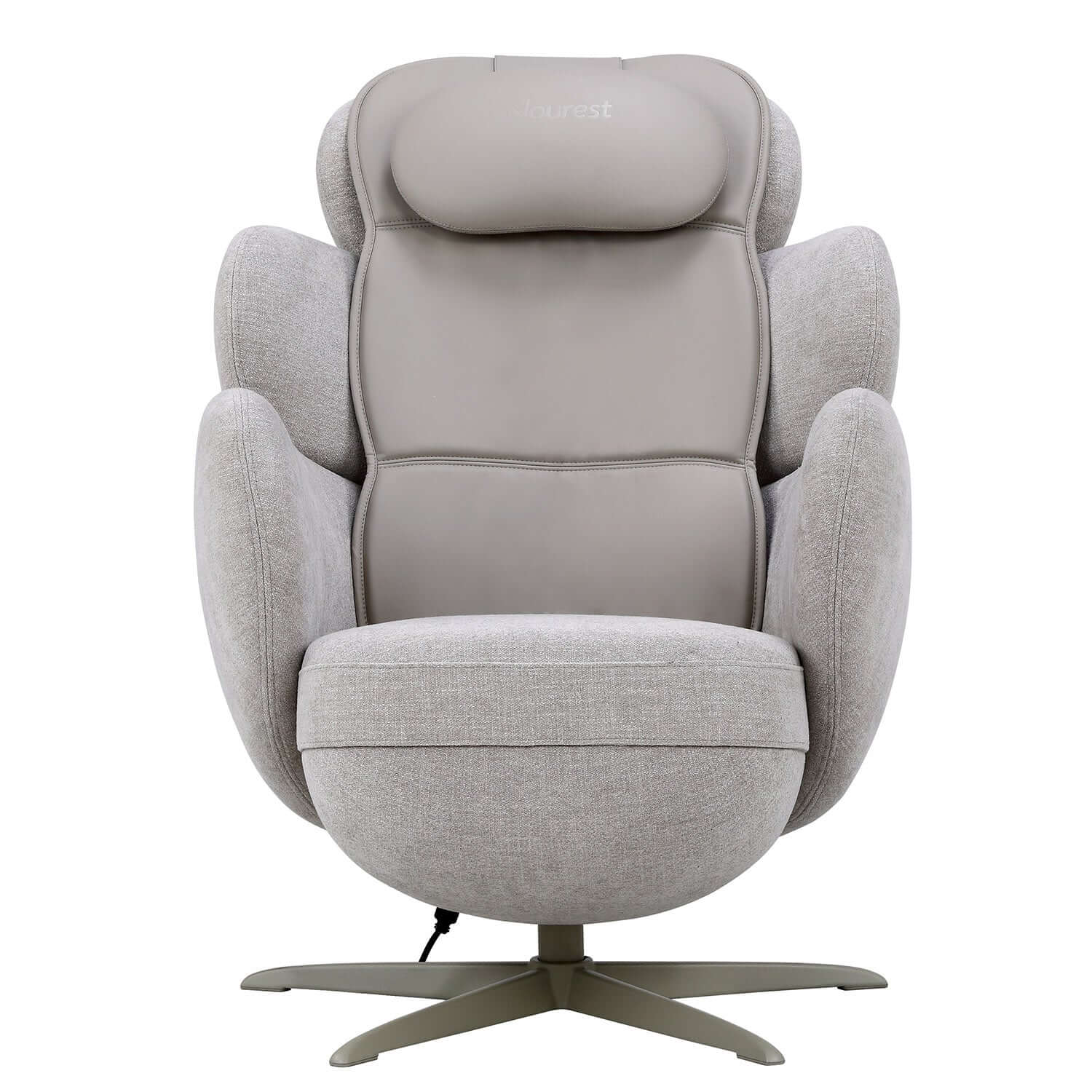 نوريست Orion Pro Automatic Recliner Massage chair With Ottoman - Cream