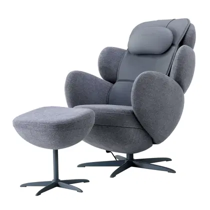 Nourest Orion Pro Automatic Recliner Massage chair With Ottoman - Grey
