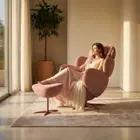 Nourest Orion Pro Automatic Recliner Massage chair With Ottoman - Pink